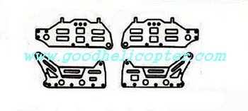 double-horse-9098/9102 helicopter parts metal frame set 4pcs - Click Image to Close